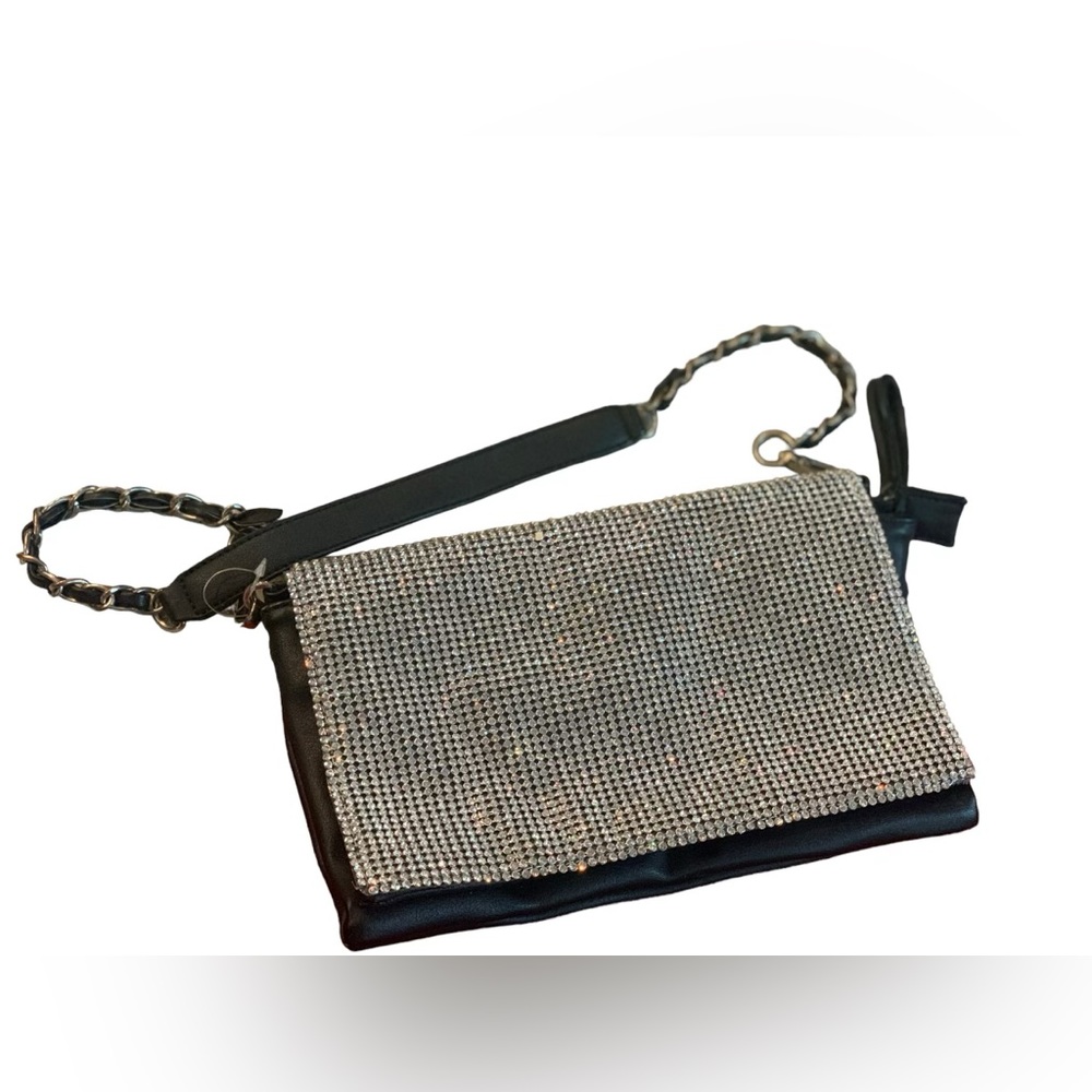 Rhinestone wristlet